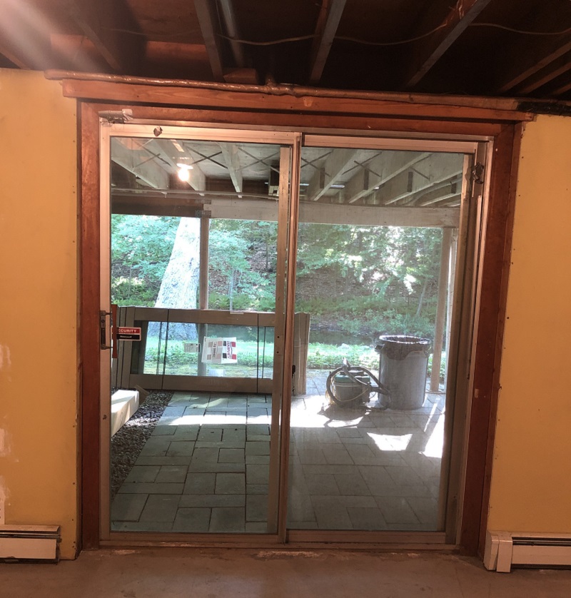 Drafty Patio door
